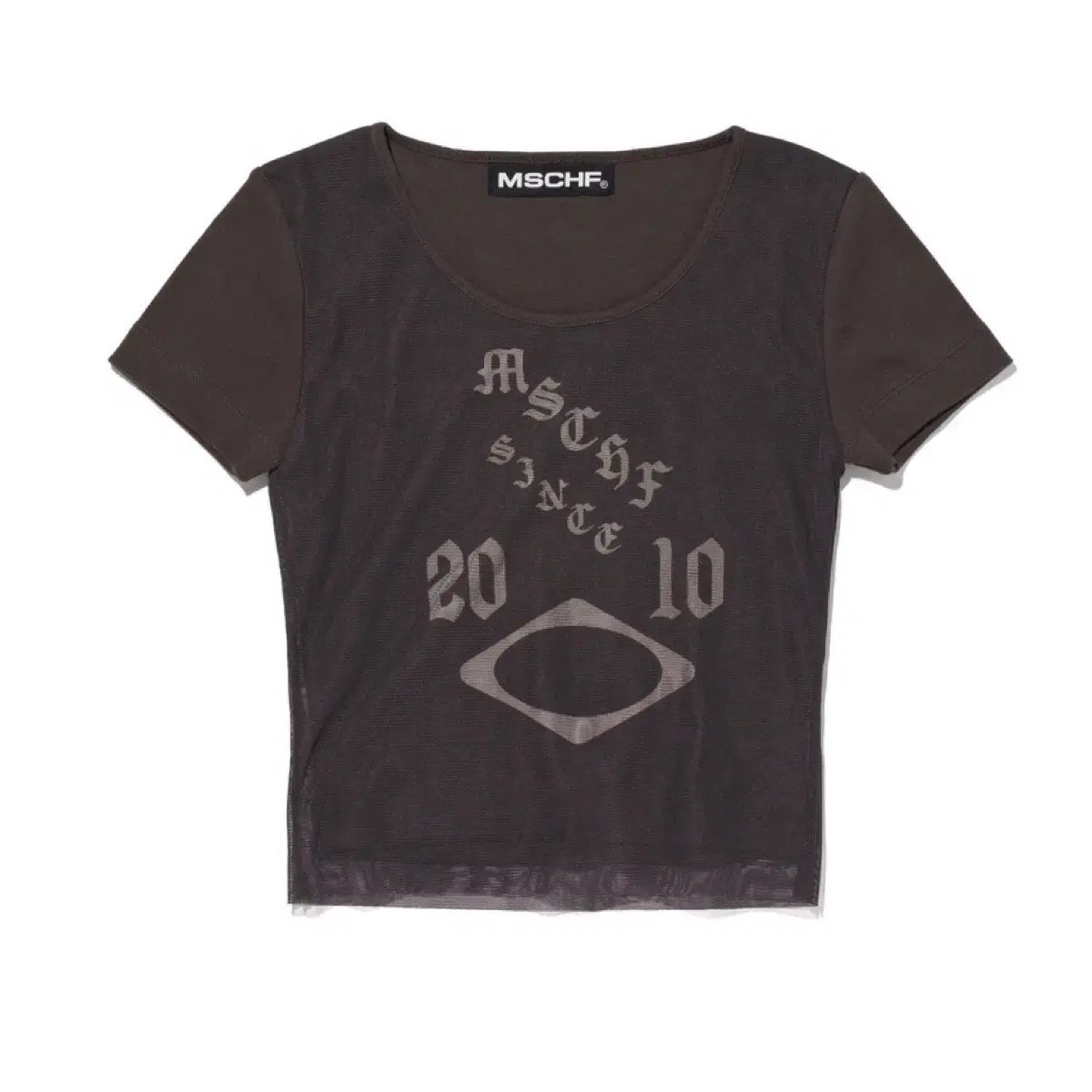 ★送料・関税込★MISCHIEF★BOAT NECK MESH TOP★ MISCHIEF | 미스치프 Mischief Boat Neck Mesh Top #미스치프 on