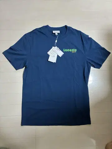 LACOSTE / 라코스테 재구매 네임 백 프린트 티셔츠