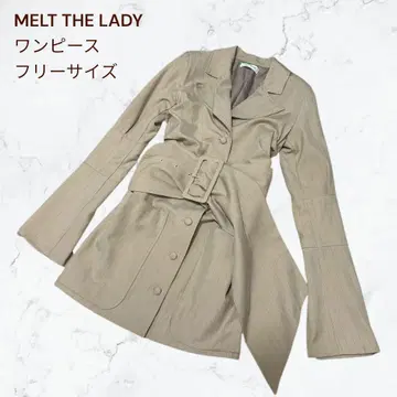 MELT THE LADY 멜트 더 레이디 블레이저 미니 원피스 베이지