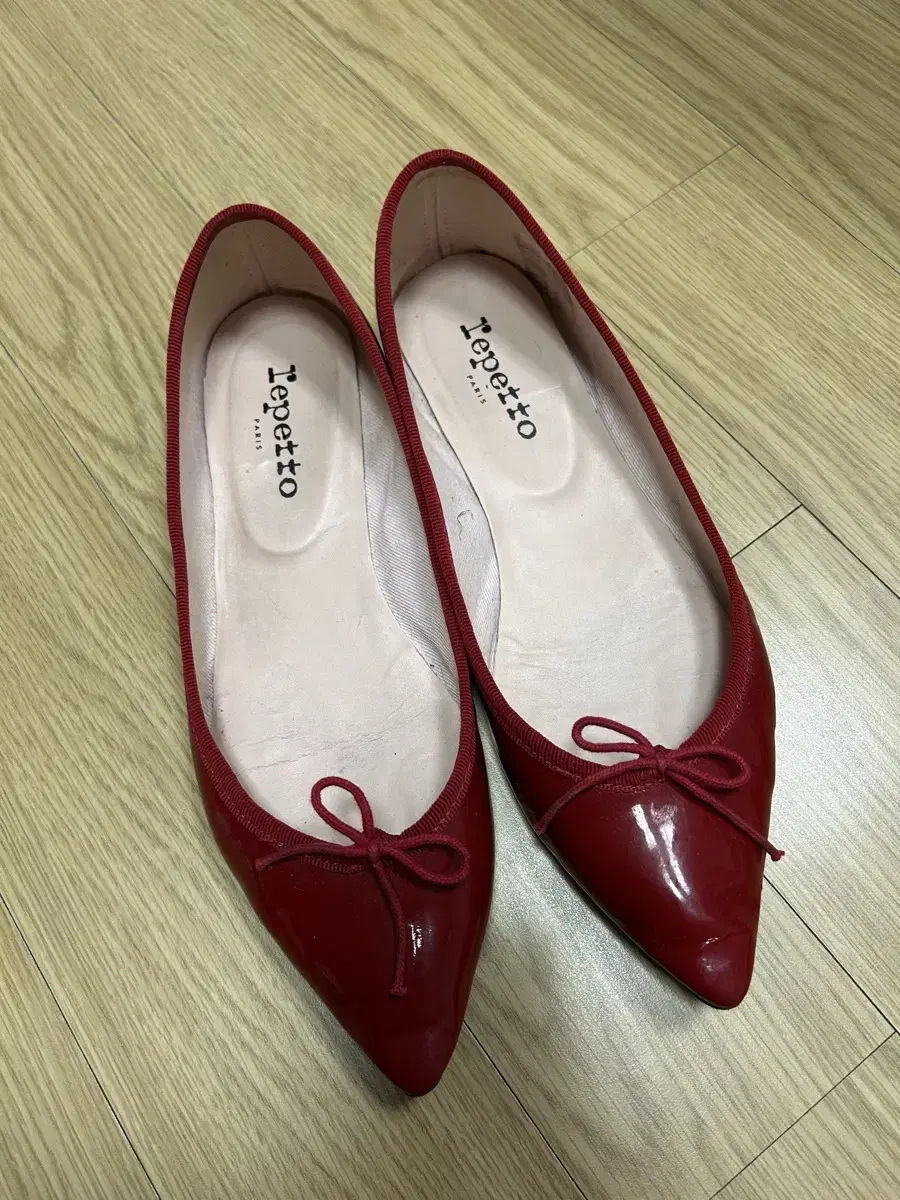 Repetto Red Flats 39.5