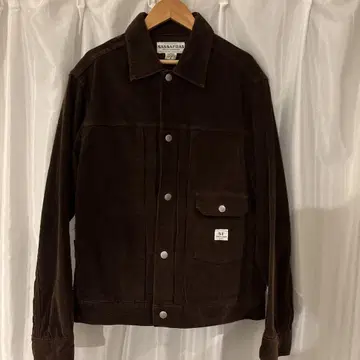 SASSAFRAS 코듀로이 자켓 S 사이즈 브라운