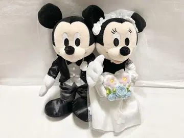 미키 미니 봉제 인형 결혼식 웨딩