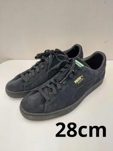 푸마 스웨이드 클래식 블랙 PUMA SUEDE 28cm