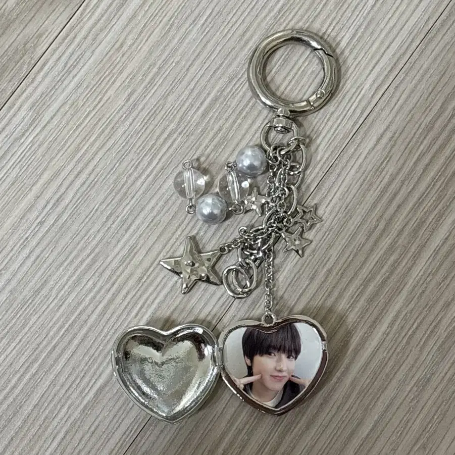 NCT WISH ジェヒ　steady MD ハートペンダントキーリング jp.ktown4u.com : NCT WISH - [STEADY] HEART PENDANT KEY RING SET