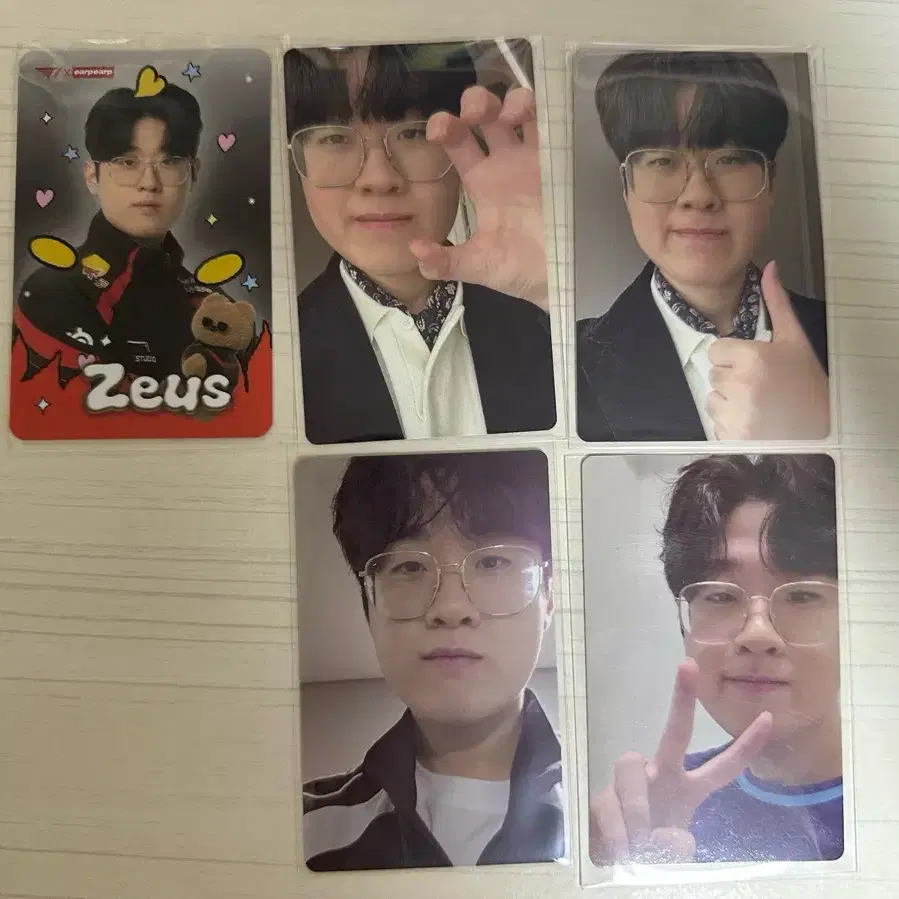 티원 한화생명 제우스 포카 일괄