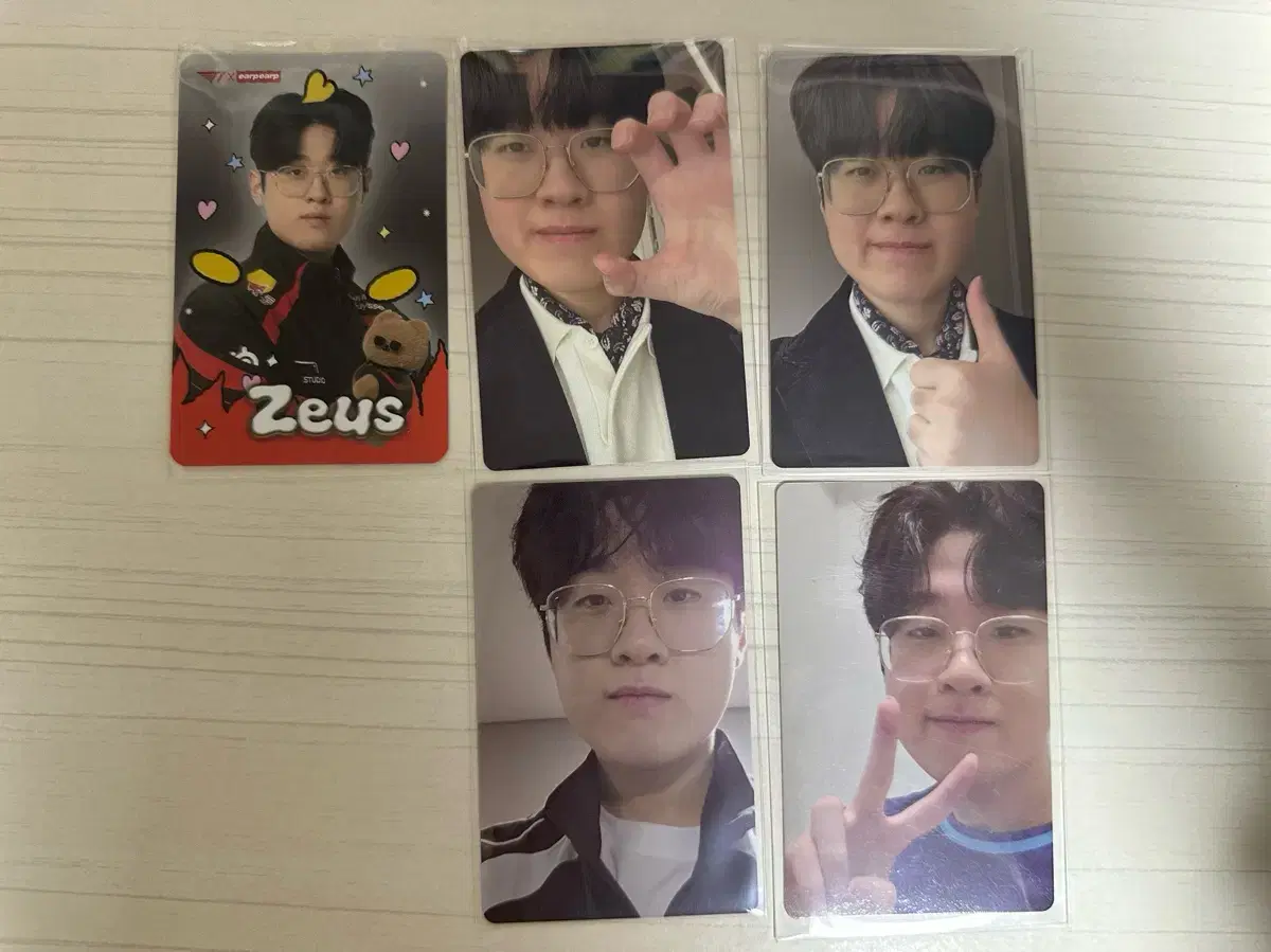 티원 한화생명 제우스 포카 일괄