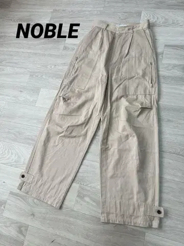 NOBLE 와이드 팬츠 38