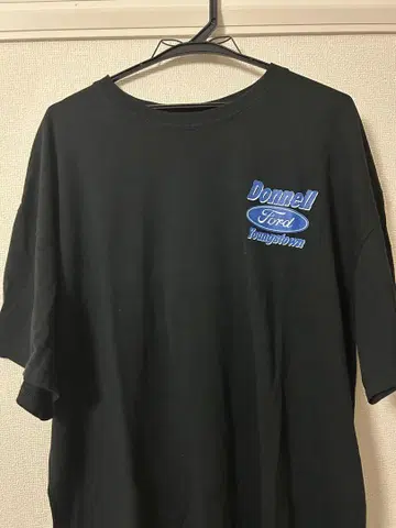 Donnell Ford 블랙 티셔츠 빈티지
