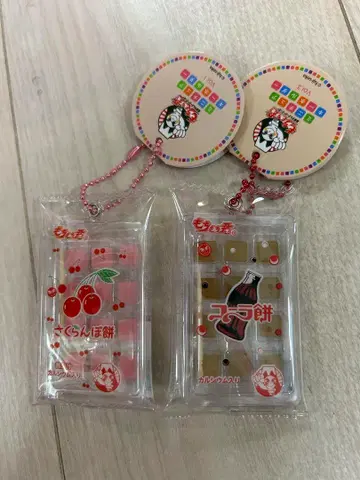 미니어처 키링 모치모치 군 체리 콜라 다이토 한정판