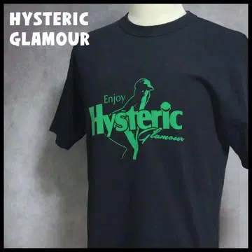 HYSTERIC GLAMOUR 티셔츠 블랙 L 사이즈 히스 걸