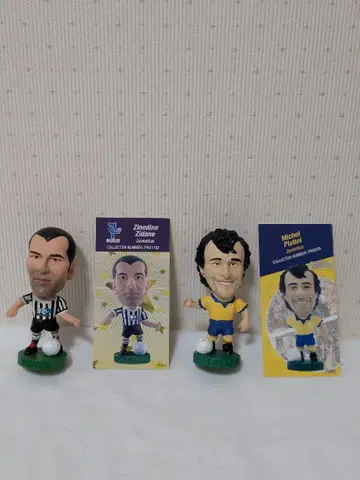 코린시안 프로 스타즈 피규어 지단 플라티니 2개 세트