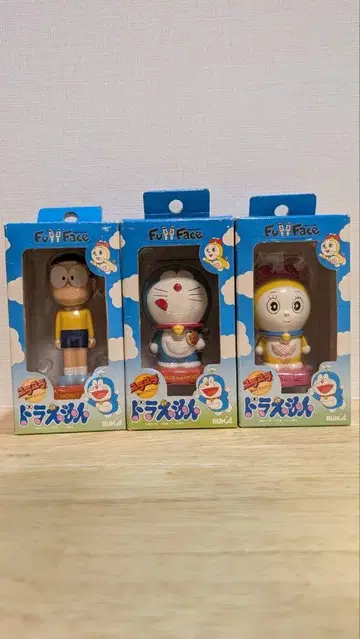 도라에몽 풀 페이스 피규어 3개 세트