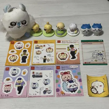 치이카와 모몽가 맥도날드 콜라보 피규어 가챠가챠