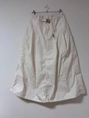 22SS TheNorthFacepurplelabel 화이트 롱 스커트