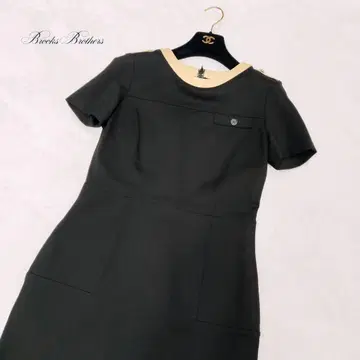 새상품 브룩스브라더스 바이컬러 스트레치 원피스 ML 4