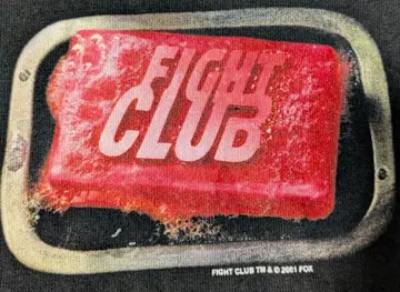 FIGHT CLUB 티셔츠 블랙