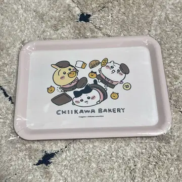 치이카와 베이커리 트레이 매장 한정판 하치와레 토끼 오봉 빵 넘어지다