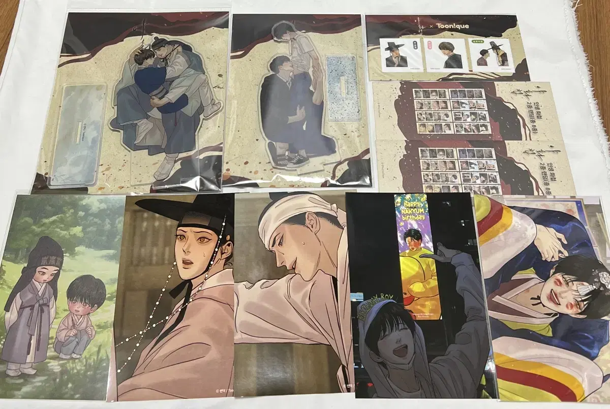 Sealed Night Watchman's Pleasure Acrylic Stand Yoon Seungho Baek Nakyum