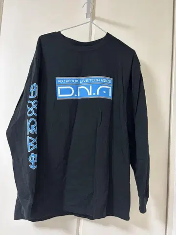A!group D.N.A 롱 티셔츠 DNA 굿즈 롱 T 2025