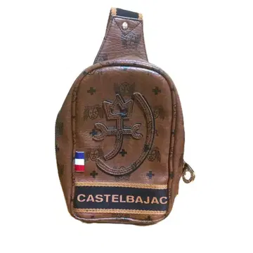 CASTELBAJAC 까스텔바작 브라운 숄더백