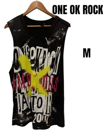 ONE OK ROCK AMBITIONS 탱크탑 M 사이즈