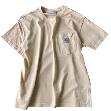 칼하트 CARHARTT WIP 반팔 티셔츠 S 베이지