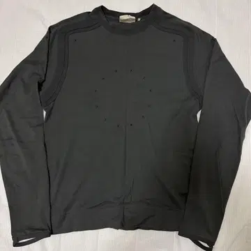jian ye 24AW 오빗 롱 T 챠콜