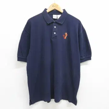 [Disney Store] 티거 피케 셔츠 XL 네이비