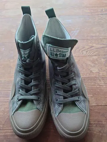 L.L.Bean ALL STAR 하이컷 스니커즈 올리브 그린