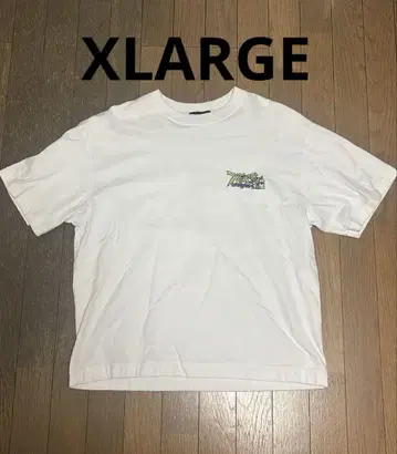 XLARGE 화이트 티셔츠 L 사이즈