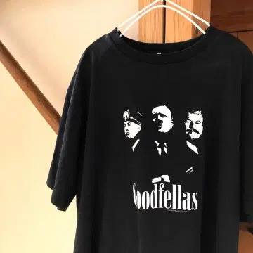 00s Goodfellas 독재자 패러디 티셔츠 굿 펠로우즈