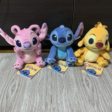 스티치 봉제 인형 ~이토코~ 스티치 & 엔젤 & 루벤 3종 세트