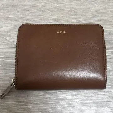 아페쎄 브라운 접이식 지갑
