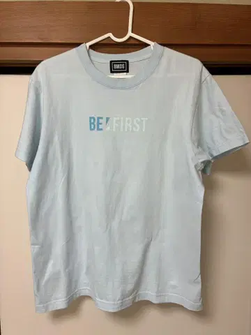 BEFIRST 비퍼스트 티셔츠 M 사이즈 스카이블루