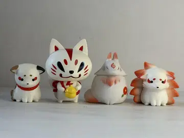 고양이 마타상, 구비노 여우 기다림 몽환룩 환수 4종 세트