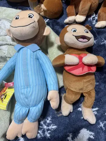 Curious George 봉제 인형 세트