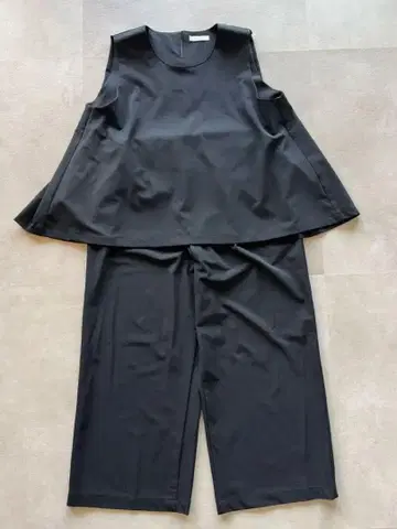 NAUW CLOSET 셋업 블랙 3L 넉넉한 포멀 관혼상제