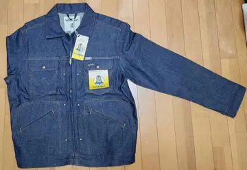 Wrangler 블루벨 데님 자켓 다크 네이비 논워시 자수