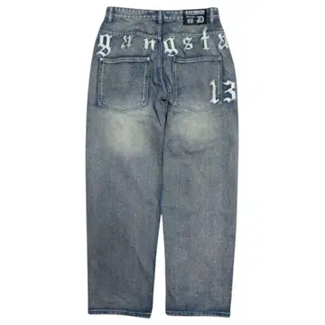 90년대 D.O.P 데님 슈퍼 배기 데님 팬츠