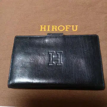 HIROFU 지갑 여권 케이스 코도반 블랙