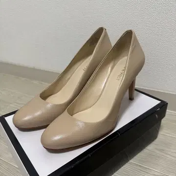 NINE WEST 베이지 하이힐 AU8