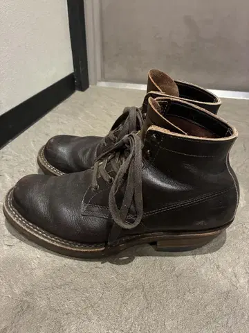 white's boots 세미 드레스 다크 브라운 화이트