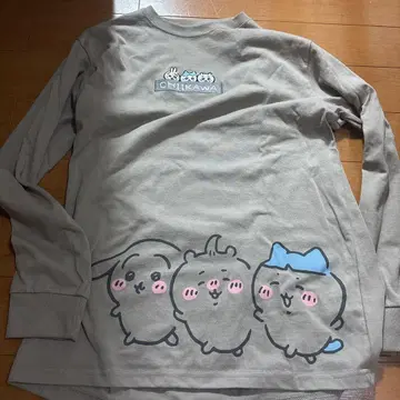 치이카와 CHIIKAWA 긴팔 티셔츠 그레이