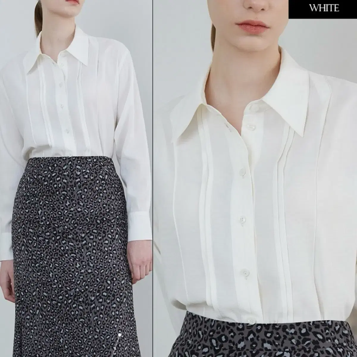 VW Vera Wang White Pintuck Blouse 55