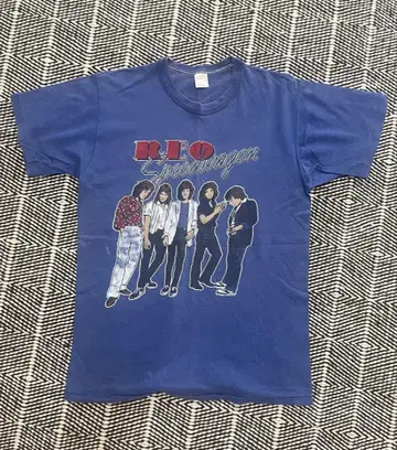 80's REO 스피도 웨건 1981 빈티지 밴딩 티셔츠