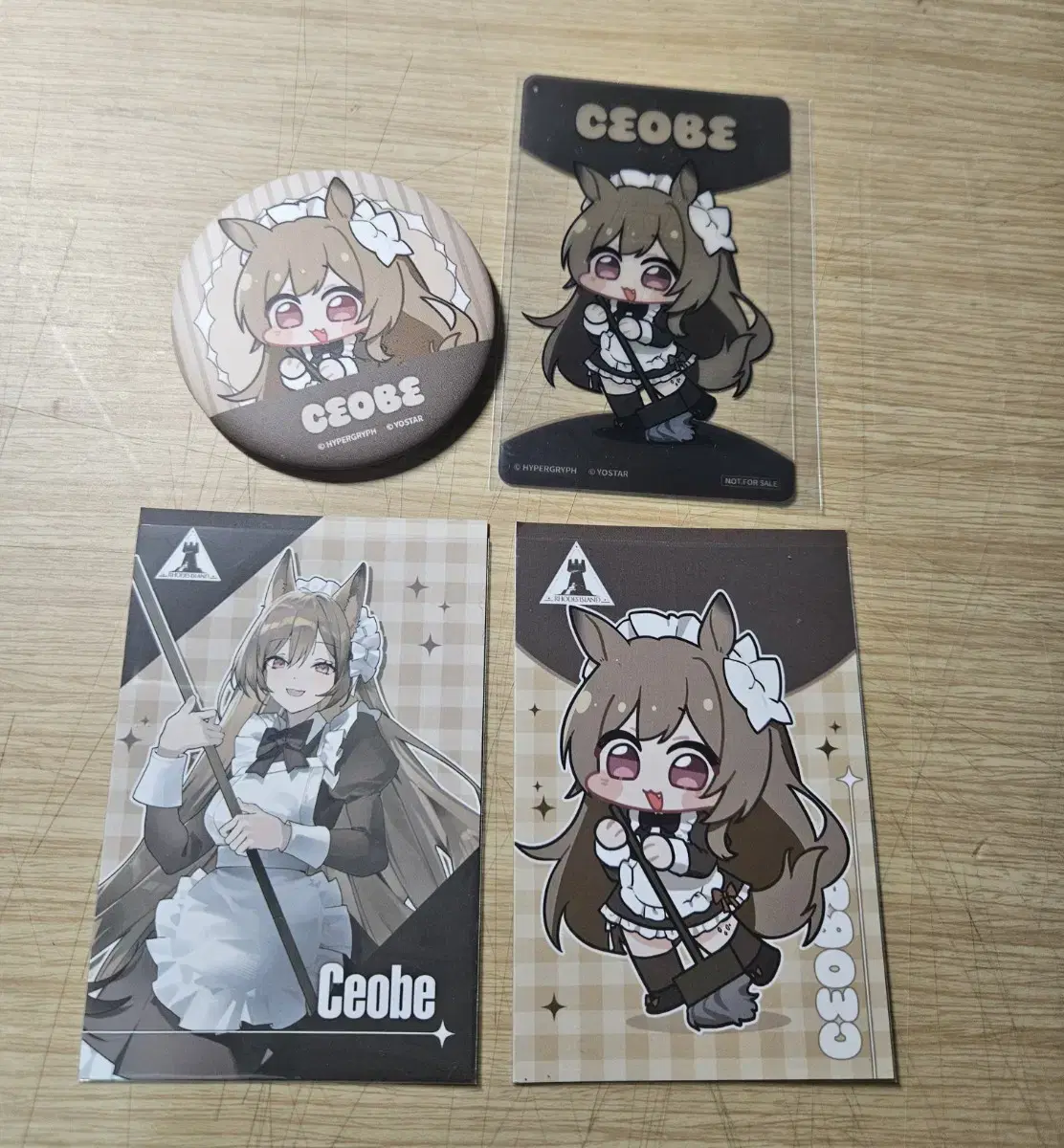 Arknights Ceobe Aniplus Collaboration Goods Bulk (ceobe, Arknights)