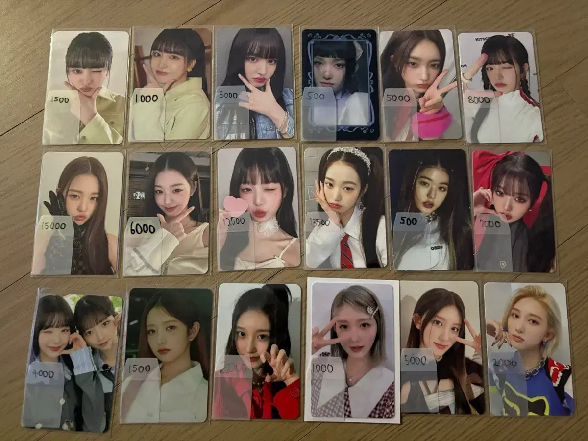 아이브 포카, 비공굿, 앨범, 포장용품 등 팔아요