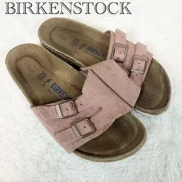 BIRKENSTOCK 스웨이드 샌들 vaduz 로즈 22.5cm