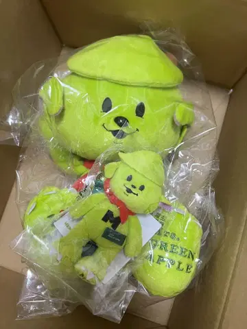 Mrs. GREEN APPLE 메멜 봉제 인형 키링 세트