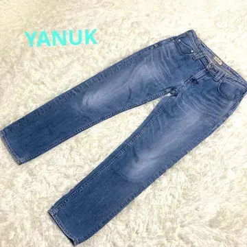 YANUK 야누크 Kay 릴랙스드 슬림 데님 팬츠 W26